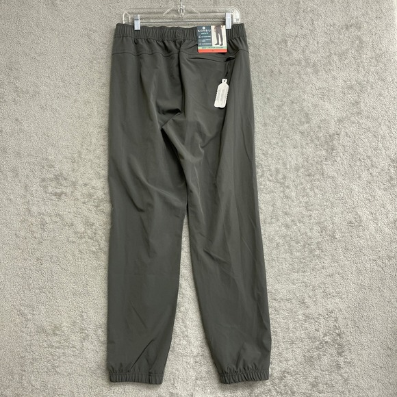 NEW SOYBU Men's M Woven Jogger Track Pants  Gray - Picture 4 of 10